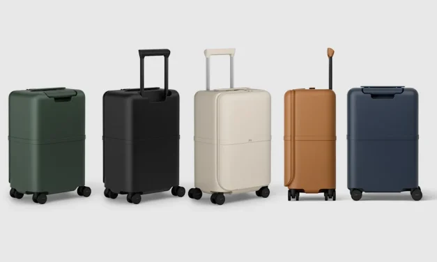 This clever new carry-on is designed to open like a trunk