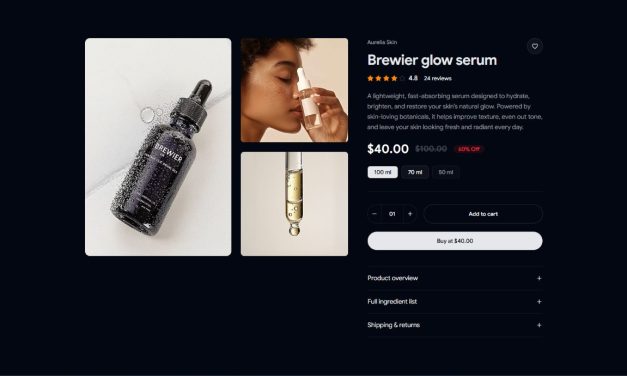 How to Build a Product Overview Section with shadcn/ui