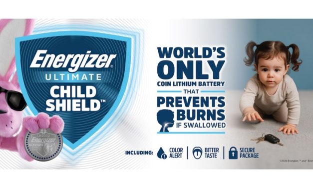 Energizer releases coin lithium batteries that won’t cause burning if accidentally swallowed