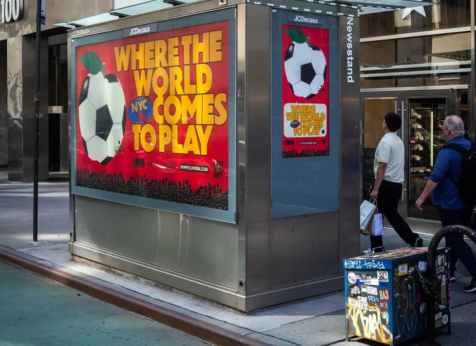 Meet the designer behind NYC’s charming World Cup campaign