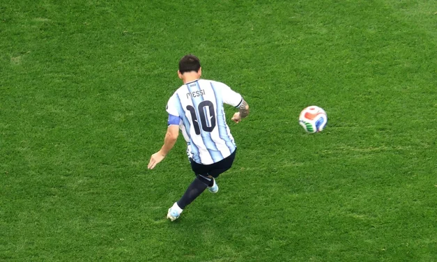 How Adidas tapped into motorcycle culture to create Messi’s retro iridescent World Cup cleat