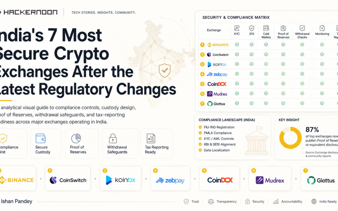India’s 7 Most Secure Crypto Exchanges After the Latest Regulatory Changes