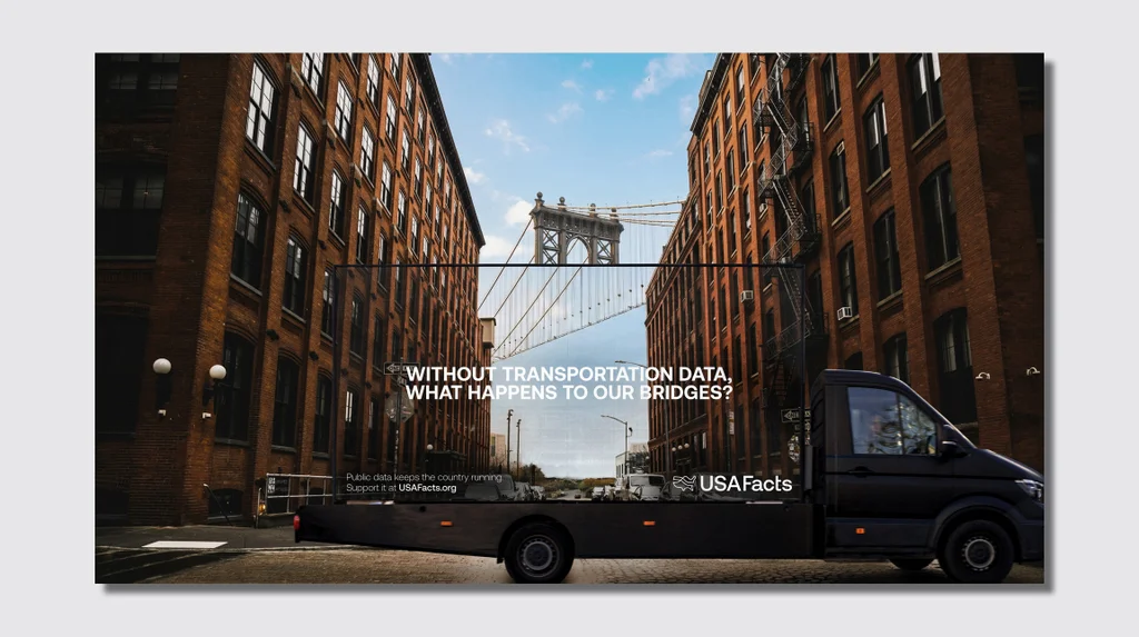 USAFacts’ new campaign is showing voters that data rules everything around them