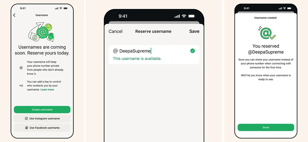 Here’s how to reserve your WhatsApp username—and why you should do it before the release date