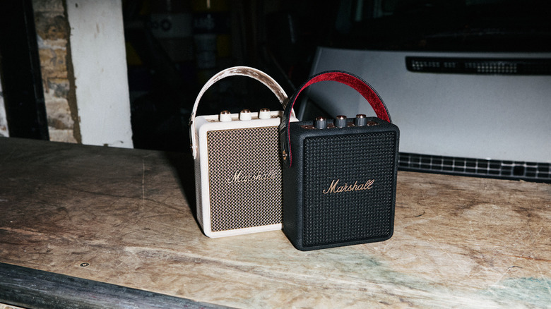Marshall’s Stockwell III portable speaker offers more than 40 hours of use per charge