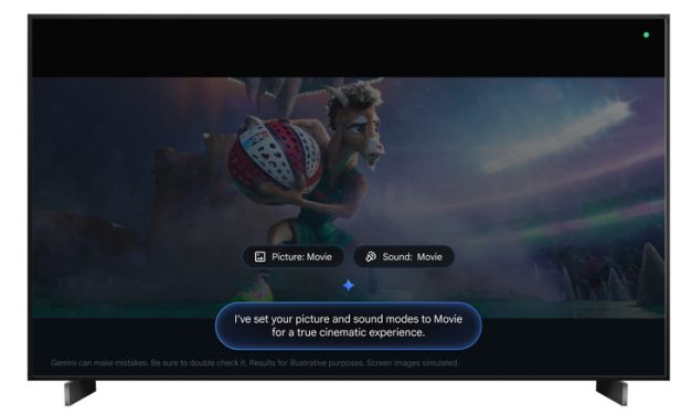 Gemini can now adjust your picture settings on Google TV