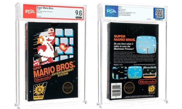 A rare sticker-sealed copy of Super Mario Bros. just sold for $3 million