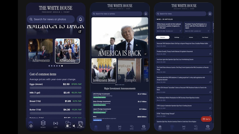The White House app will reportedly be auto-installed on Homeland Security staff’s devices