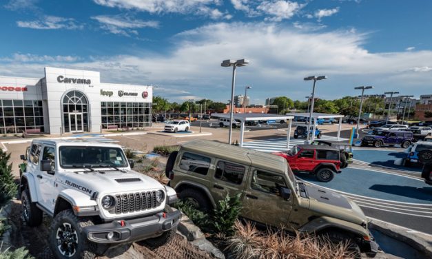 Carvana launches its first test drive center at a dealership, with more to come