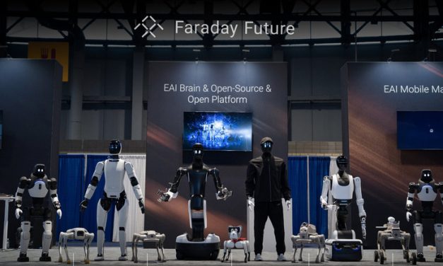 After successfully selling over 15 cars, Faraday Future would now like you to buy its robots
