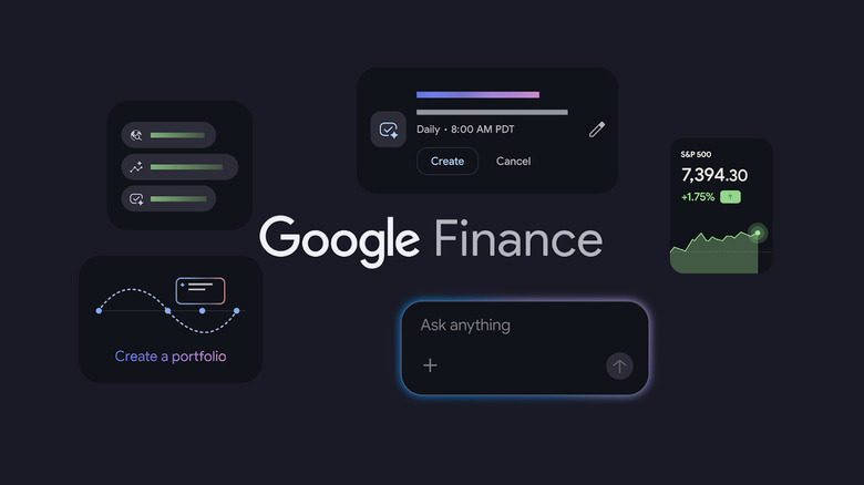 Google Finance is now available as a standalone Android app