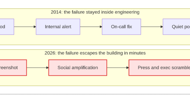 Software Used to Break in Production. Now It Breaks in Reputation