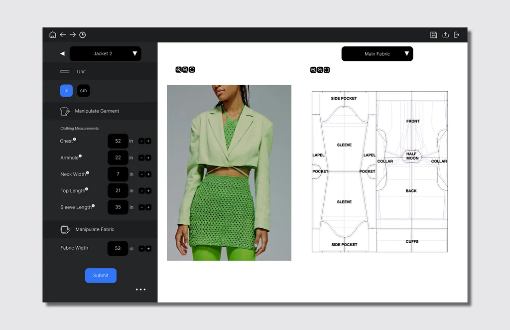 This designer is using AI to make clothing with zero fabric waste