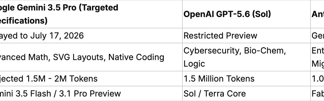 Google Delays Gemini 3.5 Pro to July 17: The Strategic Play Behind the Scrapped Base Model