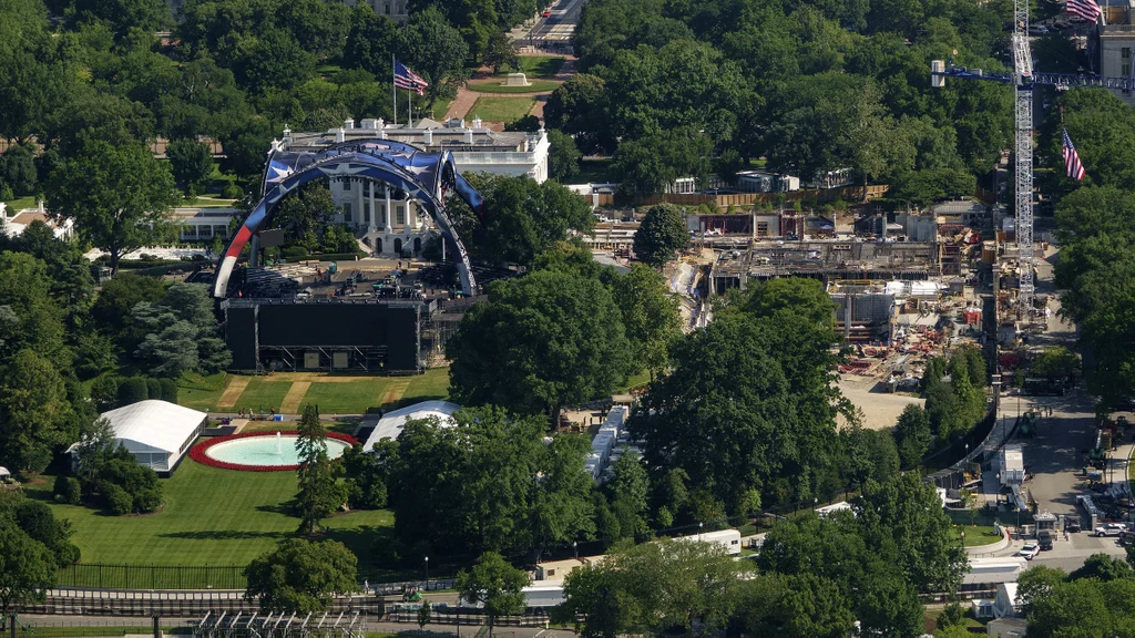 Trump wanted a redesigned Washington, D.C., for the nation’s birthday. He’ll have to wait