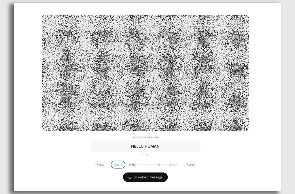 This anti-AI font was made with AI