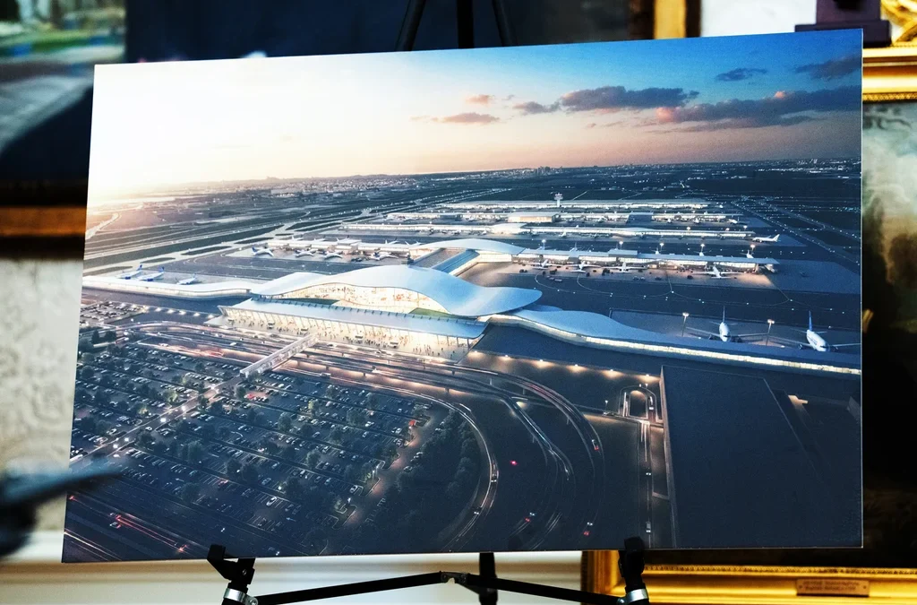 Who designed Dulles Airport’s $22.5 billion update? Maybe Trump himself
