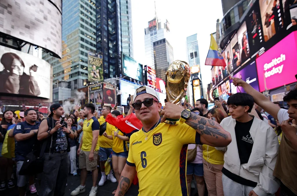 The unexpected hero of the World Cup? Times Square