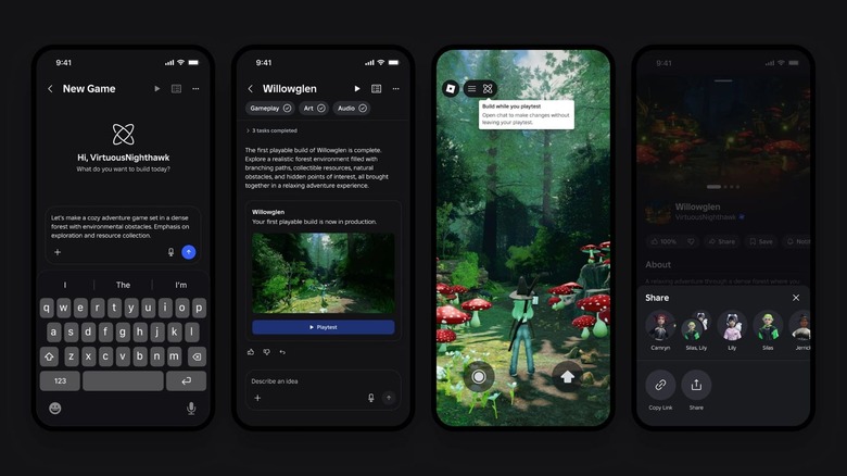 Roblox will offer AI-generated game creation on mobile later this year
