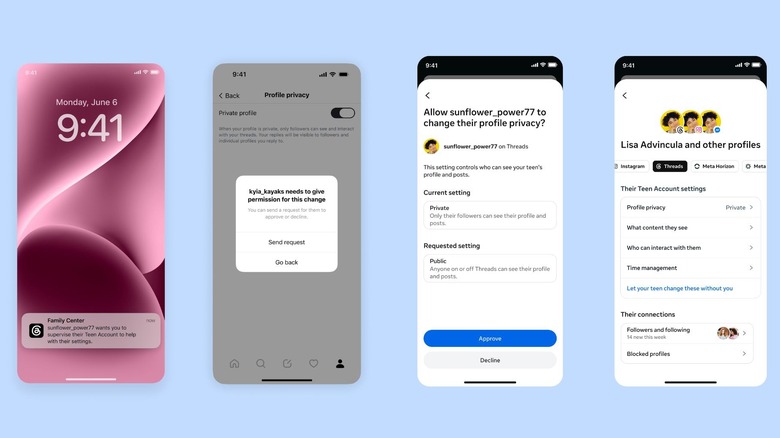 Threads is getting new parental control features
