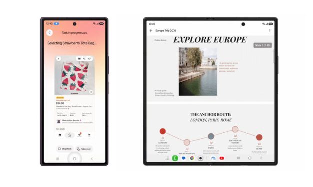 Samsung’s new foldables come with Gemini Notebook pre-installed
