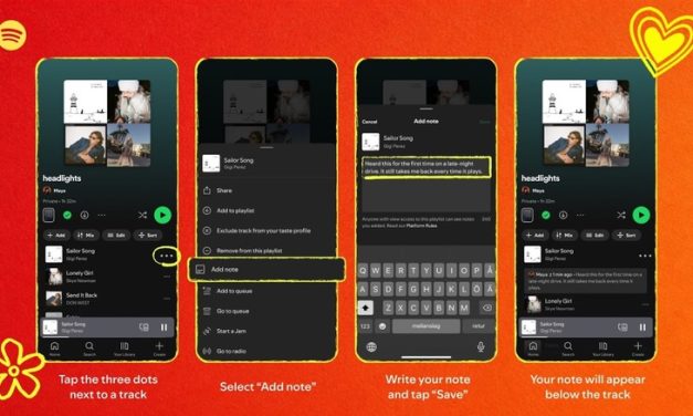 Spotify’s new feature lets you leave little notes on songs