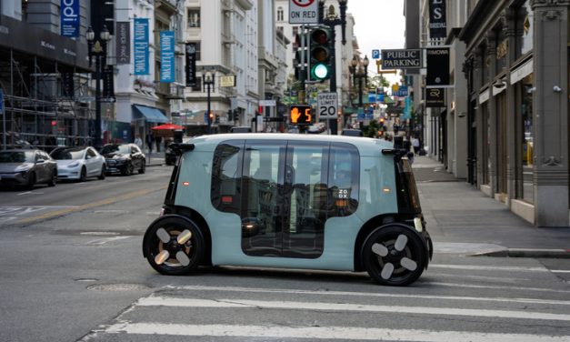 Amazon’s Zoox is the first steering wheel-free robotaxi to get regulatory approval for paid rides