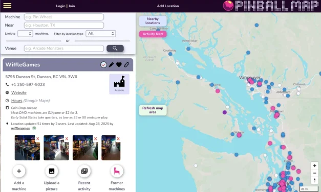 It’s Google Maps—but for pinball
