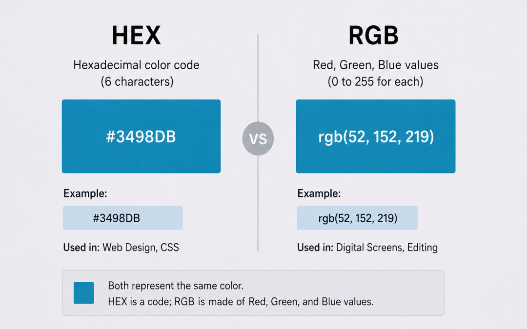 How to Extract HEX and RGB Colors From an Image for Web Design