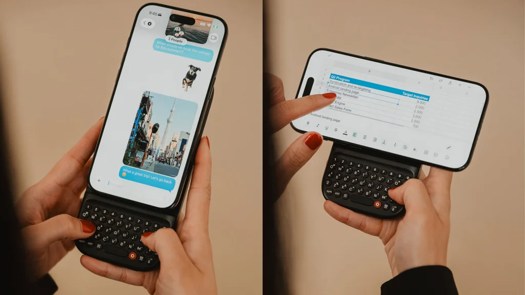 This wild accessory made my iPhone think it was a BlackBerry