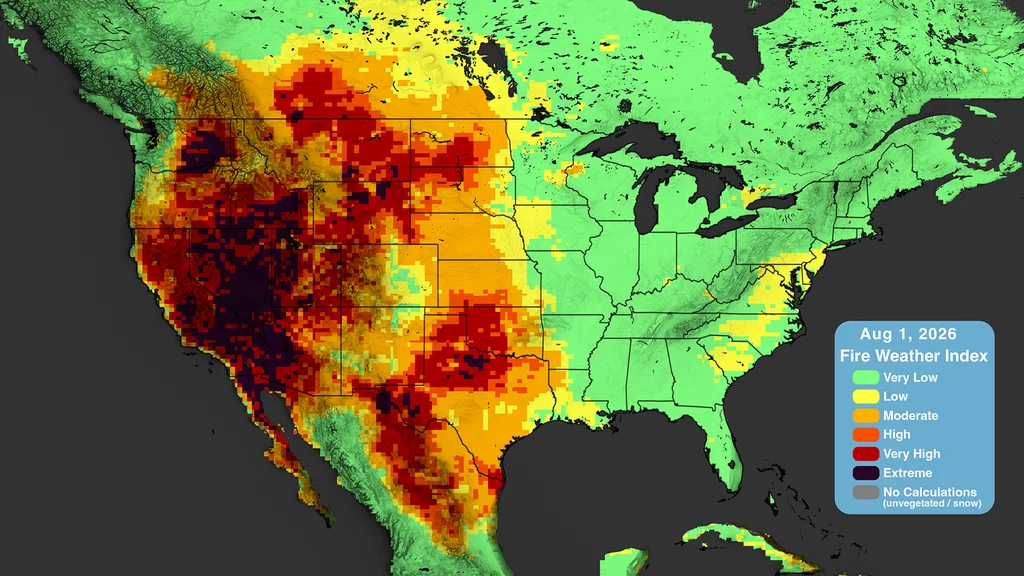This stunning NASA map tracks our summer of wildfire smoke