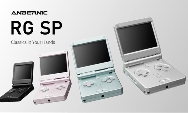 The Anbernic RG SP will be available on August 5