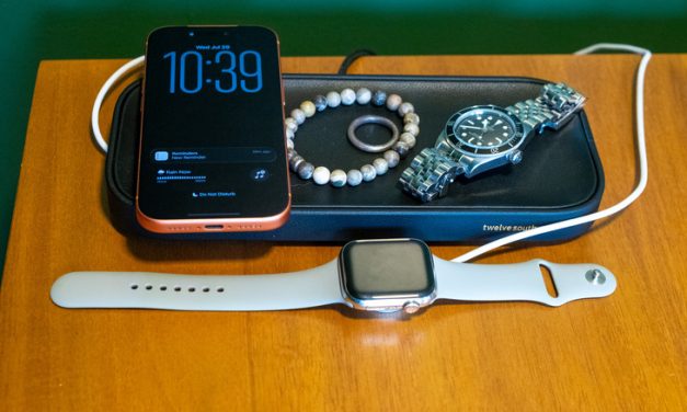 This tiny new charging pad is perfect for my nightstand