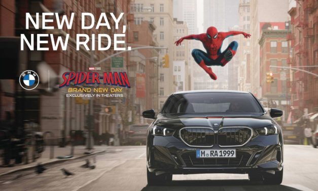 BMW is forcing a weird Spider-Man ad onto its dashboard displays