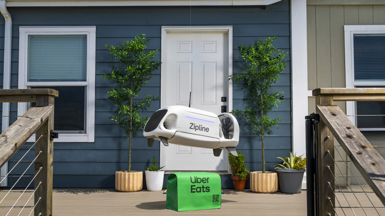 Uber aims for 1 million daily drone deliveries with Zipline partnership