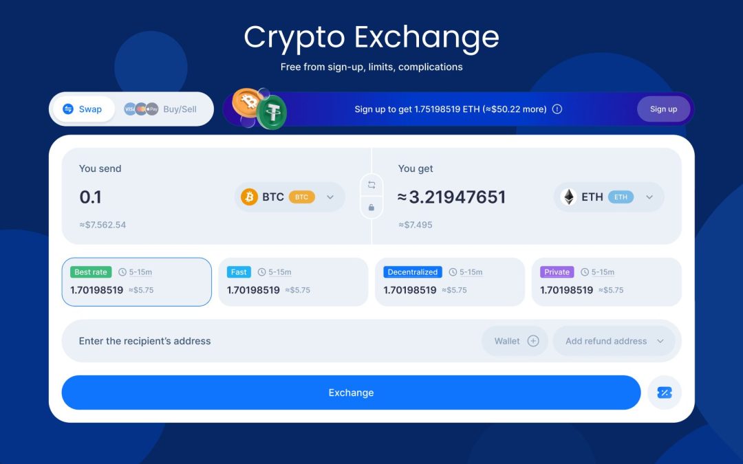 A Practical Guide to Self-Custody Crypto Swaps With SimpleSwap