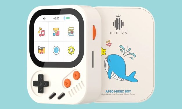 This Game Boy inspired hi-res music player raised over $500,000 on Kickstarter