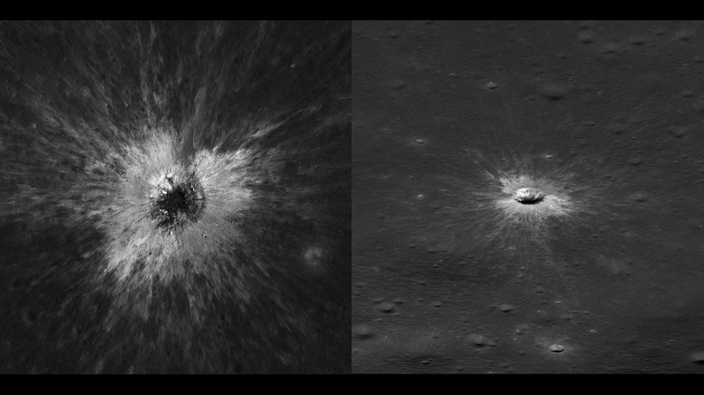 NASA’s moon orbiter has spotted an impact crater that only happens once a century