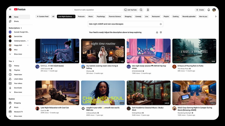 YouTube will soon let you generate custom feeds and use GIFs in comments