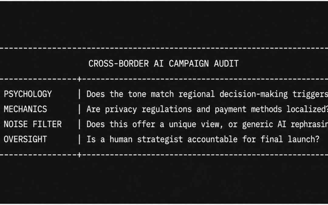 Why AI Localization Still Needs Human Strategy