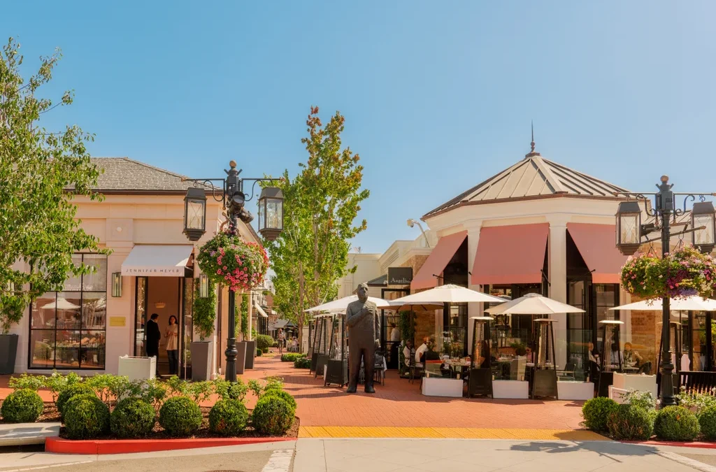 This luxury mall in L.A. survived the wildfires—but not without a lot of help