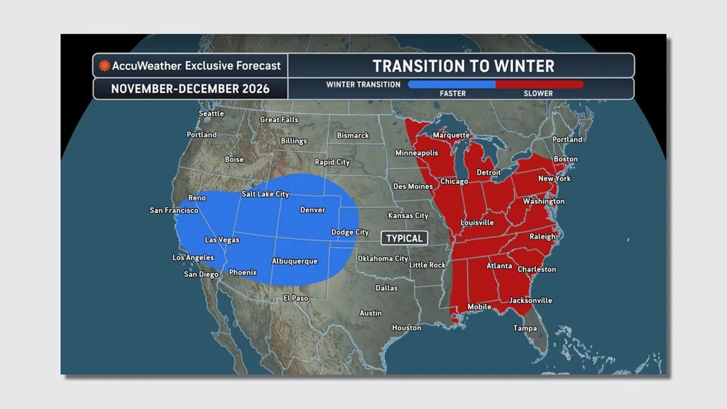 5 maps that show how the Super El Niño could impact winter weather across the U.S., from snow to floods