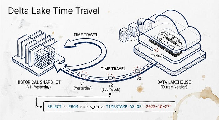 How Delta Lake Time Travel Saves Your Pipelines and ML Models