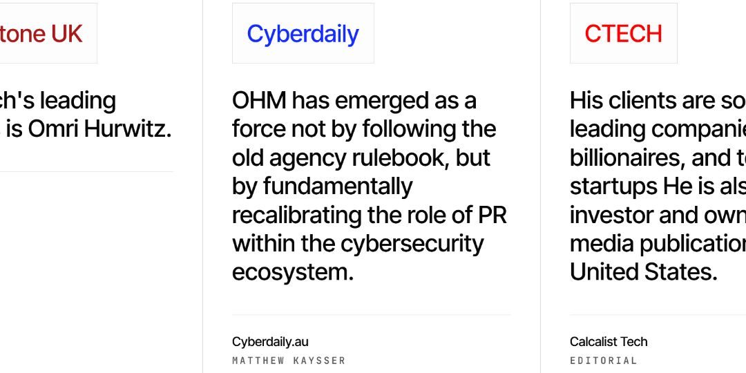 Meet Omri Hurwitz Media: HackerNoon Company of the Week