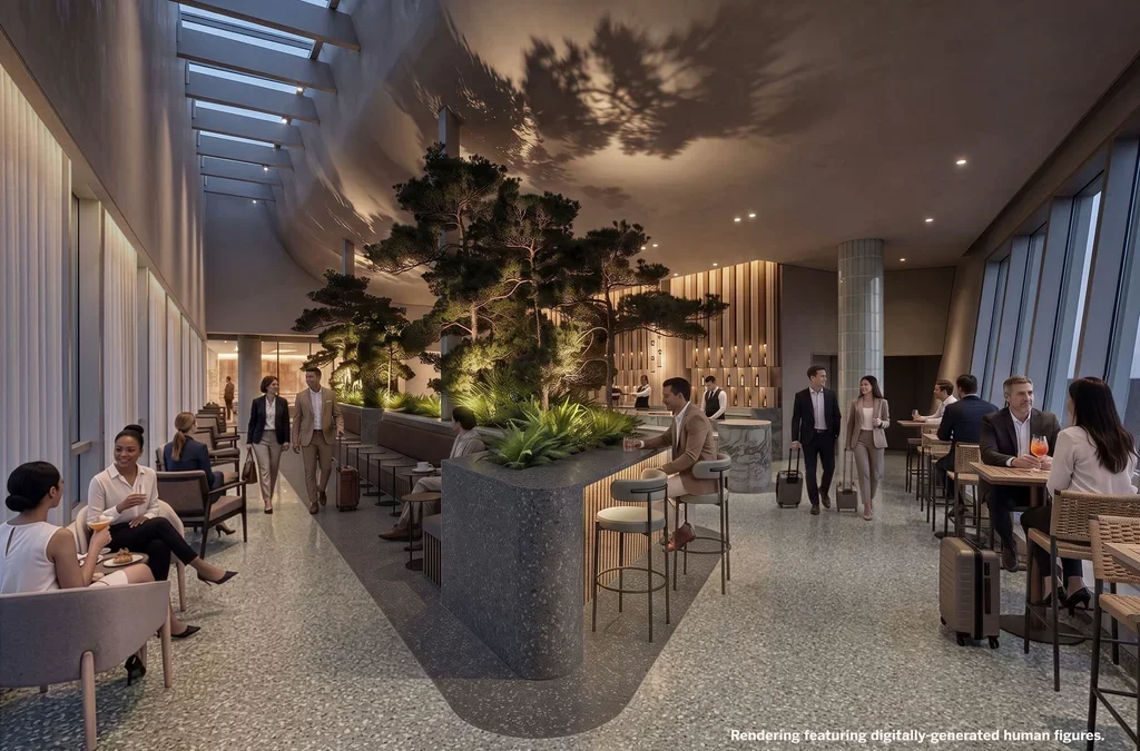 American Express just revealed its biggest airport lounge expansion ever