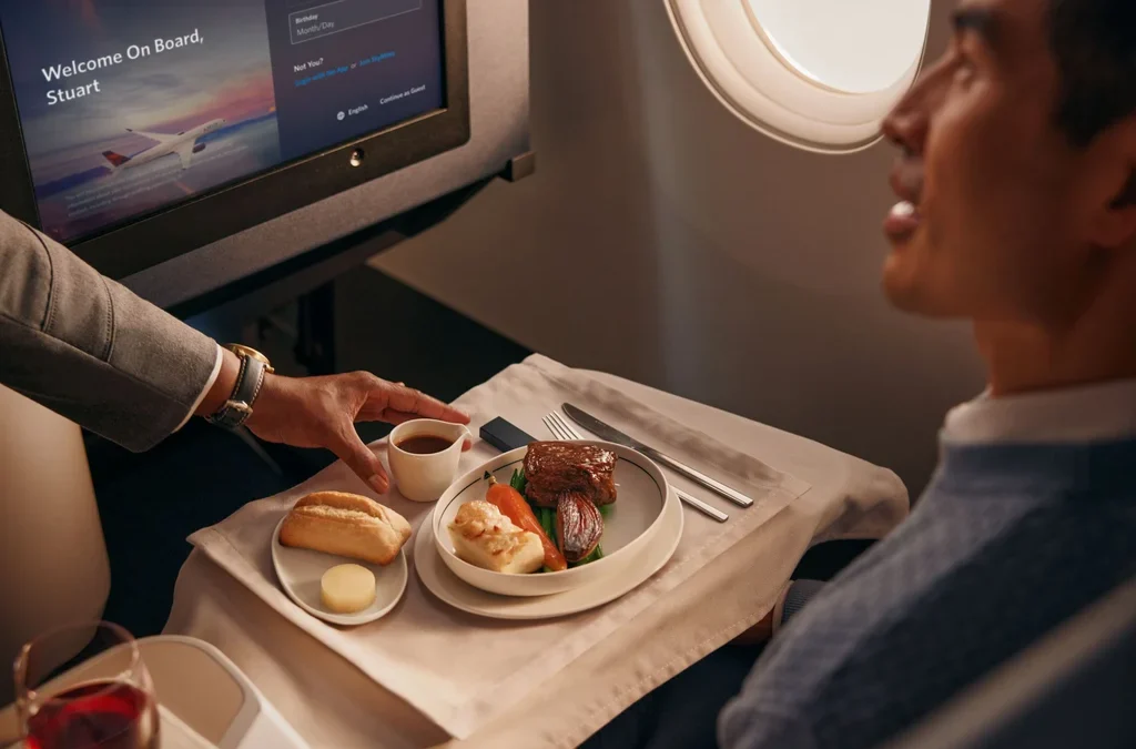 Delta One’s new ultra-luxury suites come with Wagyu beef burgers and a $200 bottle of wine