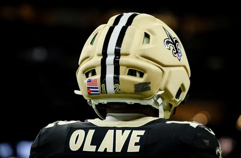 What’s with those bobblehead NFL helmets?