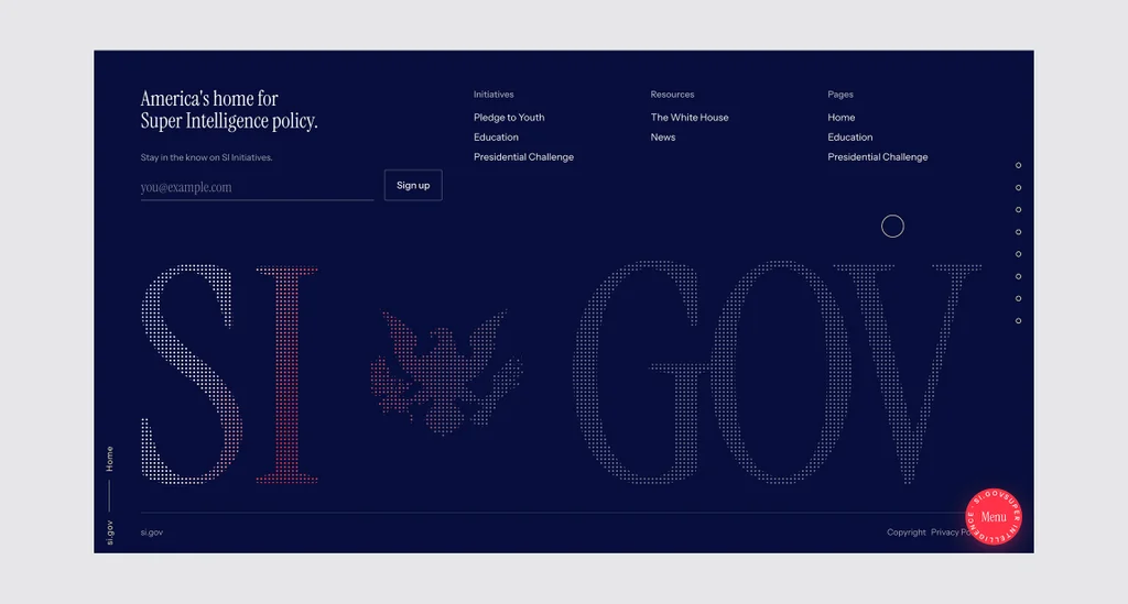 Trump’s new ‘superintelligence’ website is a rebrand fail