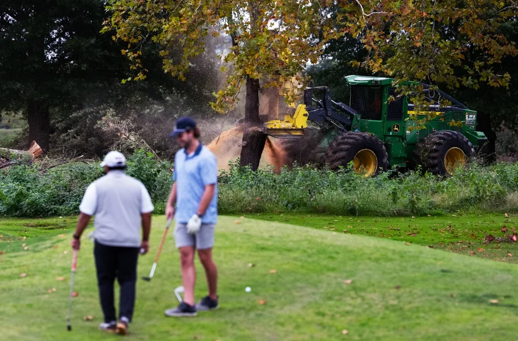 The Trump administration just cut down a century’s worth of history at D.C.’s government golf course