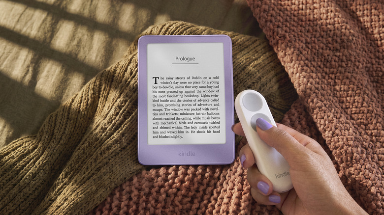 Amazon’s latest Kindle accessories bring physical buttons back to its ereaders